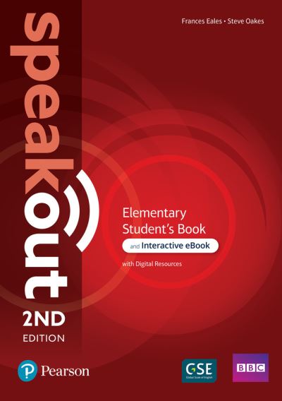 Cover for Speakout 2ed Elementary Student's Book &amp; Interactive eBook with MyEnglishLab &amp; Digital Resources Access Code (Book) (2021)