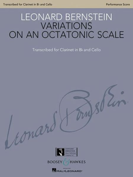 Cover for Leonard Bernstein · Variations on an Octatonic Scale (Book) (2013)