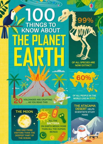 Cover for Jerome Martin · 100 Things to Know About Planet Earth - 100 THINGS TO KNOW ABOUT (Inbunden Bok) (2019)