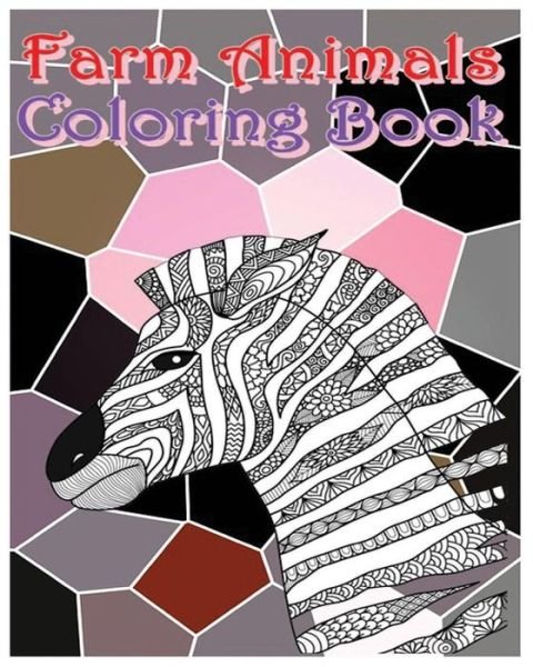Cover for Animal Kingdom · Farm Animals Coloring Book (Paperback Book) (2016)