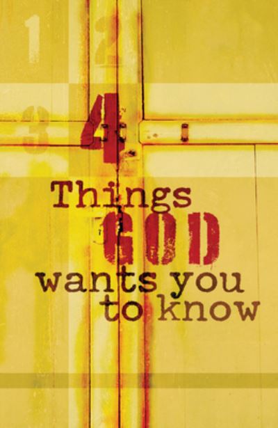 Cover for Doug Salser · 4 Things God Wants You to Know (25-pack) (Pamphlet) (2006)