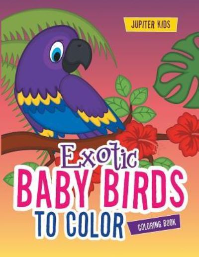 Cover for Jupiter Kids · Exotic Baby Birds to Color Coloring Book (Paperback Book) (2016)