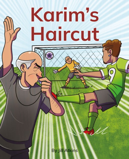 Cover for Karim's Haircut: Phonics Phase 4 - Reading Stars Achieve Phonics (Taschenbuch) (2024)