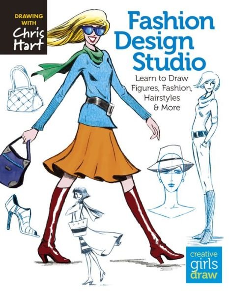 Cover for Christopher Hart · Fashion Design Studio: Learn to Draw Figures, Fashion, Hairstyles &amp; More - Fashion Design Studio (Paperback Book) (2013)