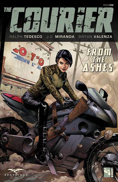 The Courier: From the Ashes - THE COURIER TP - Ralph Tedesco - Books - Zenescope Entertainment - 9781942275626 - January 2, 2018