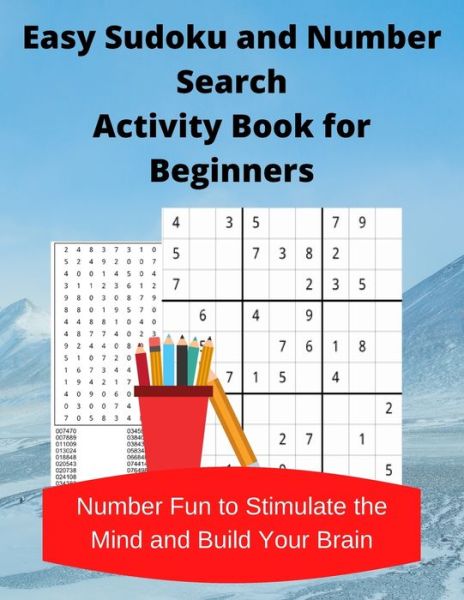 Cover for Royal Wisdom · Easy Sudoku and Number Search Activity Book for Beginners (Paperback Book) (2020)