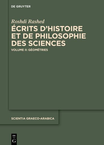 Cover for Roshdi Rashed · Géométries (Book) (2023)