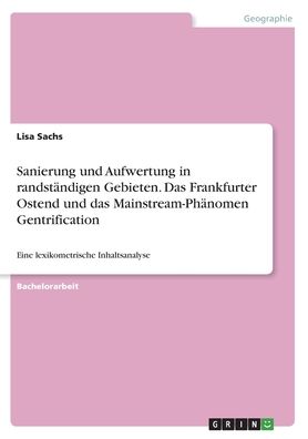 Cover for Sachs · Sanierung und Aufwertung in rands (Book)