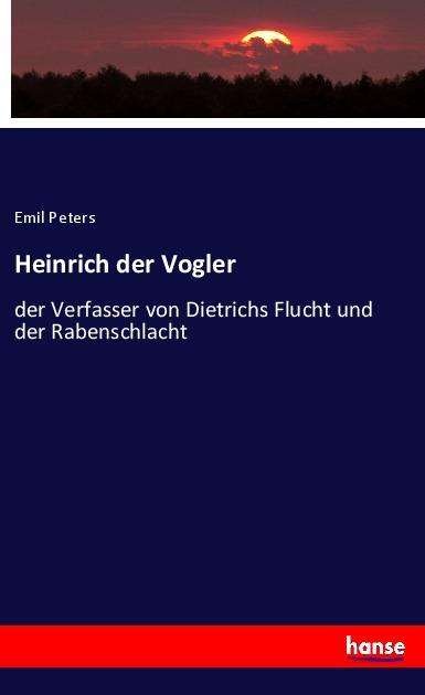 Heinrich der Vogler - Peters - Boeken -  - 9783348020626 - 27 april 2022