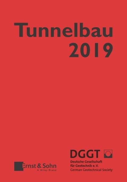 Cover for Deutsche Gesell · Taschenbuch fur den Tunnelbau 2019 - Taschenbuch Tunnelbau (Hardcover Book) (2018)