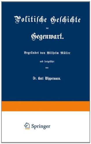 Cover for Wilhelm Muller · Politische Geschichte Der Gegenwart: XXVI. Das Jahr 1892 (Paperback Book) [Softcover Reprint of the Original 1st 1893 edition] (1901)