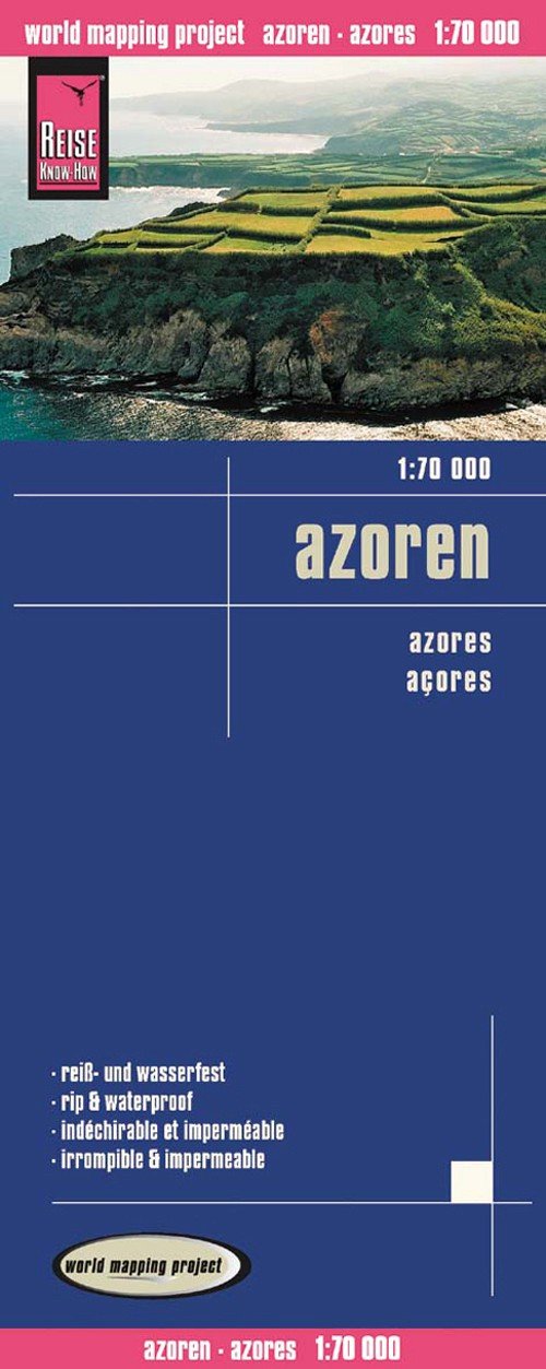Cover for Reise Know-How · Azores (1:70.000) (Kartor) (2019)
