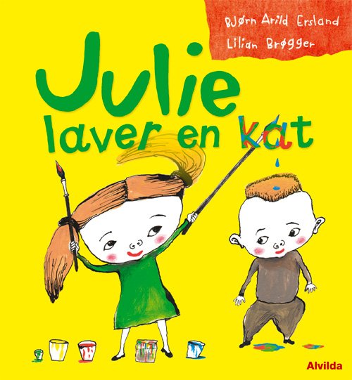 Cover for Bjørn Arild Ersland · Julie laver en kat (Inbunden Bok) [1:a utgåva] (2012)