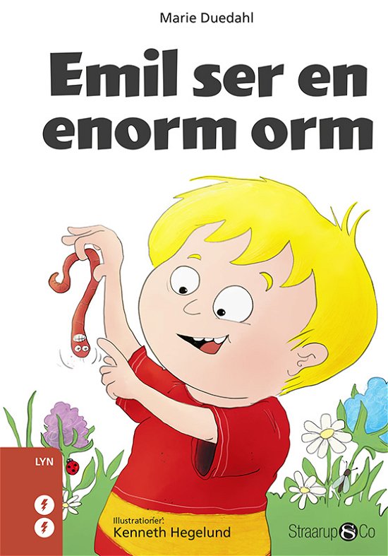 Lyn: Emil ser en enorm orm - Marie Duedahl - Livros - Straarup & Co - 9788775492626 - 11 de junho de 2021