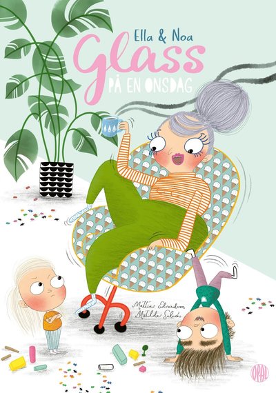 Cover for Matilda Salmén · Ella och Noa: Glass på en onsdag (Inbunden Bok) (2018)