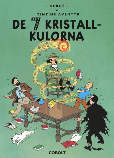 Cover for Hergé · De sju kristallkulorna (Hardcover Book) (2020)