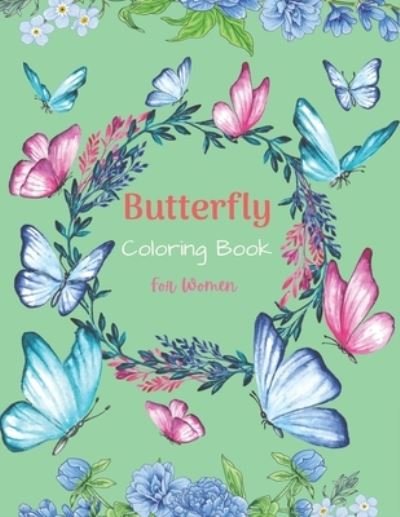 Cover for Drowsa Publications · Butterfly Coloring Book For Women (Pocketbok) (2020)