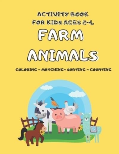 Cover for Lubawi · Activity Book For Kids Ages 2-4 (Pocketbok) (2021)