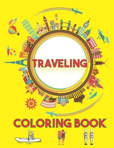 Cover for Iyman Designer · Traveling coloring book (Paperback Book) (2021)