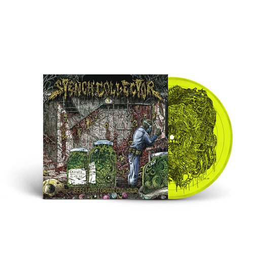 Cover for Stench Collector · Effluviatorium Du Jour (Neon Green Puke Vinyl) (LP) (2021)