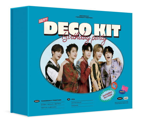 2023 DECO KIT + Weverse Photocard set - Tomorrow X Together (Txt) - Merchandise - Big Hit Entertainment - 9957226031626 - 28 februari 2023