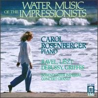 Cover for Carol Rosenberger · Water Music Of The Impressionists (CD) (2011)