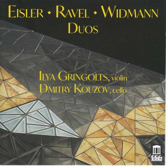Cover for Gringolts,ilya / Kouzov,dmitry · Eisler. Ravel. Widmann Duos (CD) (2019)