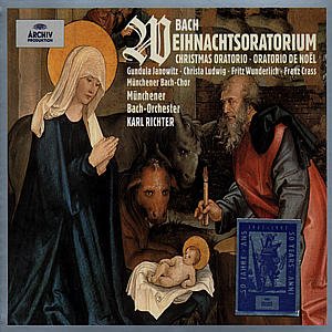 Cover for Munich Bach Ch &amp; Or/richter · Bach J.S. / Christmas Oratorio (CD) (1993)