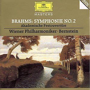 Cover for Bernstein Leonard / Wiener P. · Brahms: Symp. N. 2 / Acad. Fes (CD) (2002)
