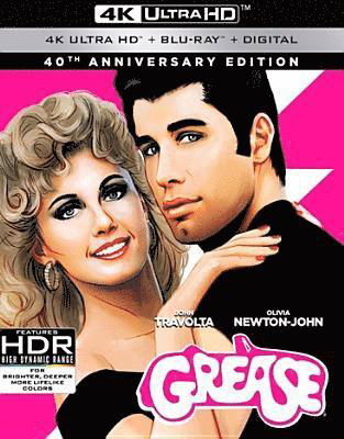 Cover for Grease (4K UHD Blu-ray) (2018)