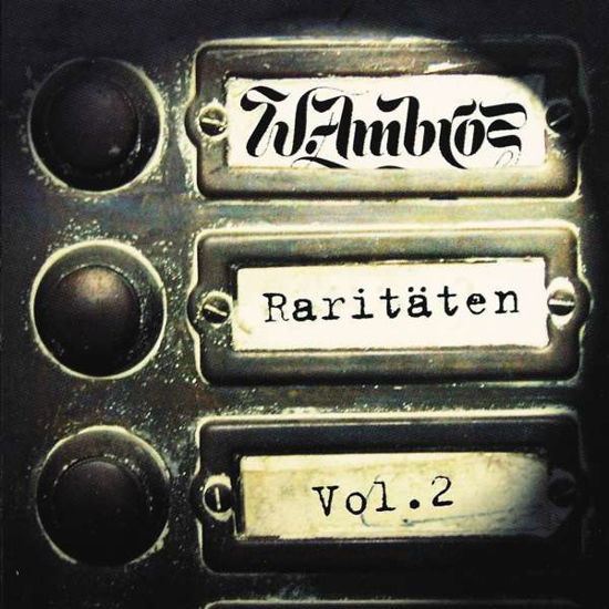 Rarit─ten Vol. 2 - Wolfgang Ambros - Musique - UNIVERSAL - 0044001657627 - 12 novembre 2001