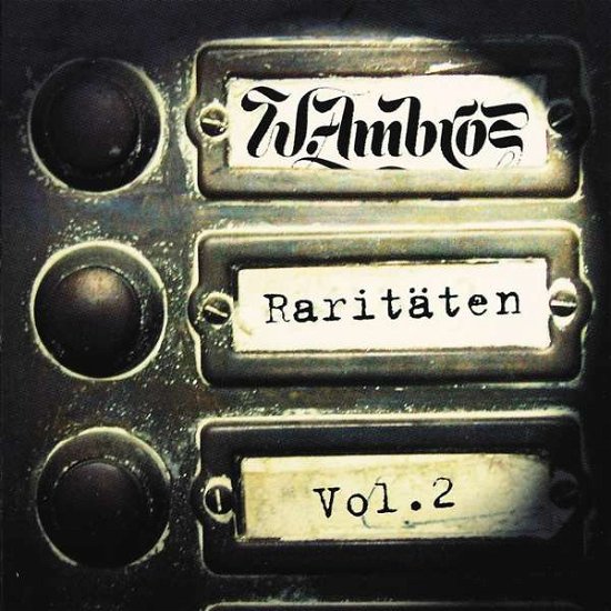 Cover for Wolfgang Ambros · Rarit─ten Vol. 2 (CD) (2001)