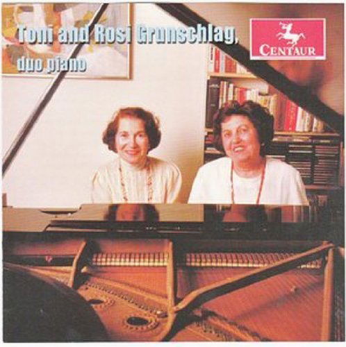 Toni & Rosi Grunschlag: Duo Piano - Bach,j.c. / Grunschlag, Toni & Rosi - Musiikki - Centaur - 0044747313627 - tiistai 22. marraskuuta 2011