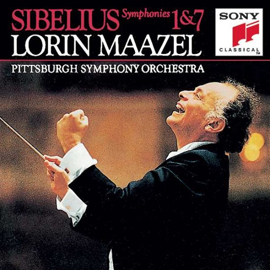 Cover for Sibelius / Maazel / Lorin · Symphonies Nos.1 &amp; 7 (CD) (1993)