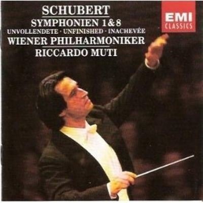 Cover for Wiener Philharmoniker / Muti Riccardo · Symphonien 1 &amp; 8 (CD) (1991)