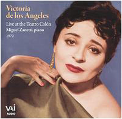 Cover for Victoria De Los Angeles · Live in Recital (CD) (2005)