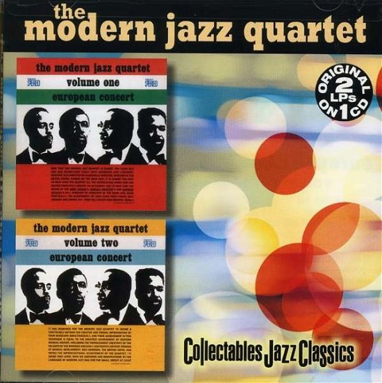 Cover for Modern Jazz Quartet · European Concert 1 &amp; 2 (CD) (2007)