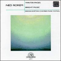 Cover for Ned Forem · Winter Pages / Bright Music (CD) (1999)
