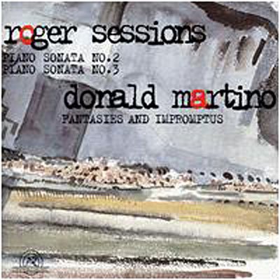 Cover for Sessions / Martino / Hodgkinson / Helps · Piano Sonata 2 / Piano Sonata 3 (CD) (1998)