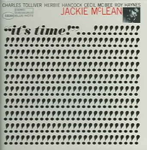 It's Time! - Jackie Mclean - Musik - BLUE NOTE - 0094635828627 - 25 augusti 2017