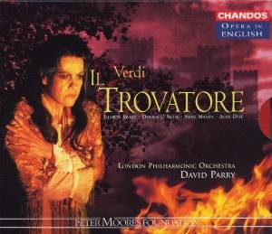 Cover for Verdi / Opie / Sweet / Mason / O'neill / Parry · Il Trovatore (English) (CD) (2000)