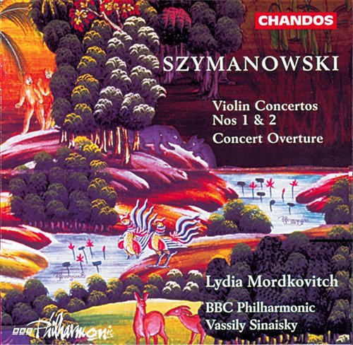 Cover for Szymanowski / Sinaisky / Mordkovitch / Bbc Phil · Violin Concerto 1 &amp; 2 / Concert Overture (CD) (1996)