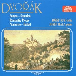 Cover for Josef Suk &amp; Hala · Dvorak - Violin &amp; Piano Music (CD) (1995)