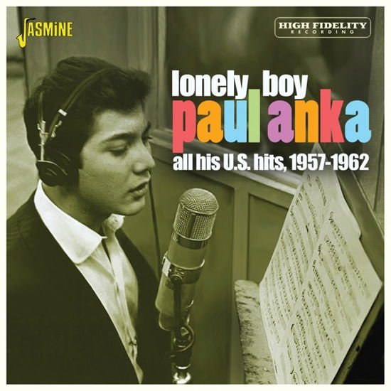 Lonely Boy: All His U.S. Hits 1957-1962 - Paul Anka - Música - JASMINE - 0604988109627 - 10 de março de 2023