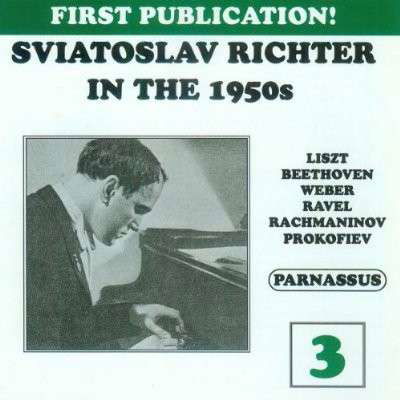 Richter In The 50s Vol.Iii - Sviatoslav Richter - Música - PARNASSUS - 0606345005627 - 17 de agosto de 1998