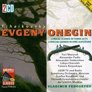Cover for Melik-pashaev / Orlov / Nortsov/+ · Eugene Onegin (CD) (2002)