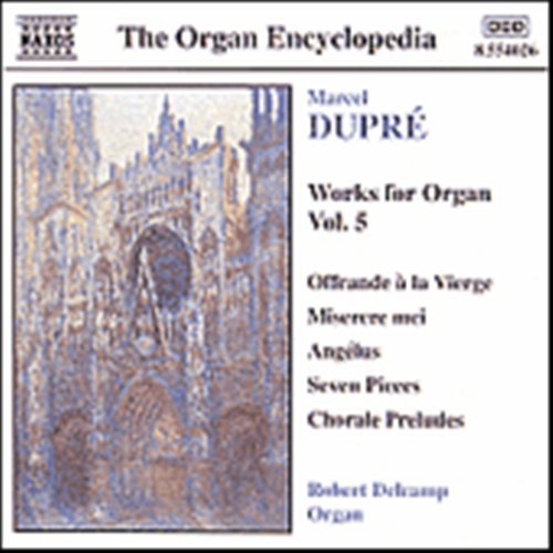 Works for Organ 5 - Dupre / Delcamp - Musik - NAXOS - 0636943402627 - 9. marts 1999