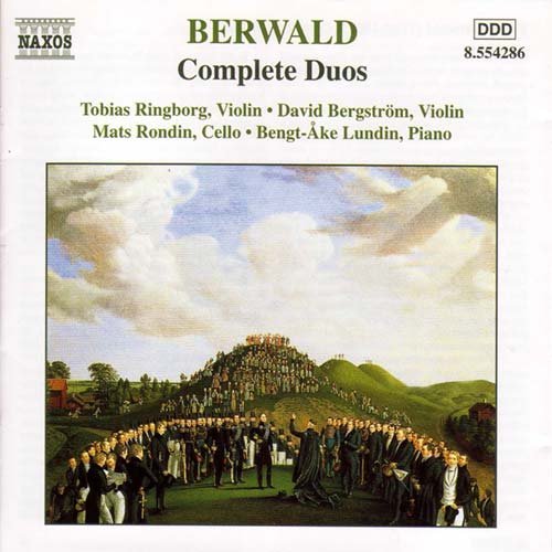 BERWALD: Complete Duos - Ringborg / BergstrÖm / Rondin / Lund - Musik - NAXOS - 0636943428627 - tiistai 25. huhtikuuta 2000