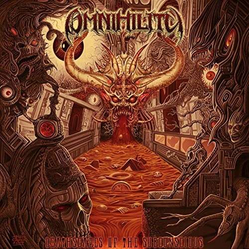 Cover for Omnihility · Deathscapes Of The Subconscious (CD) (2014)