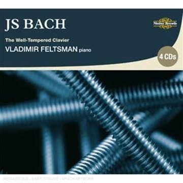 Cover for Bach,j.s. / Feltsman · Well-tempered Clavier (Complete) (CD) (2009)